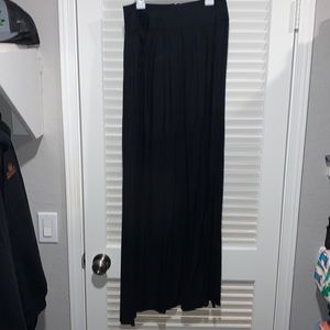 Size small black maxi skirt
